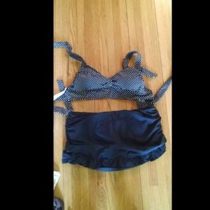 Lands End size 14 bikini with attached skirt